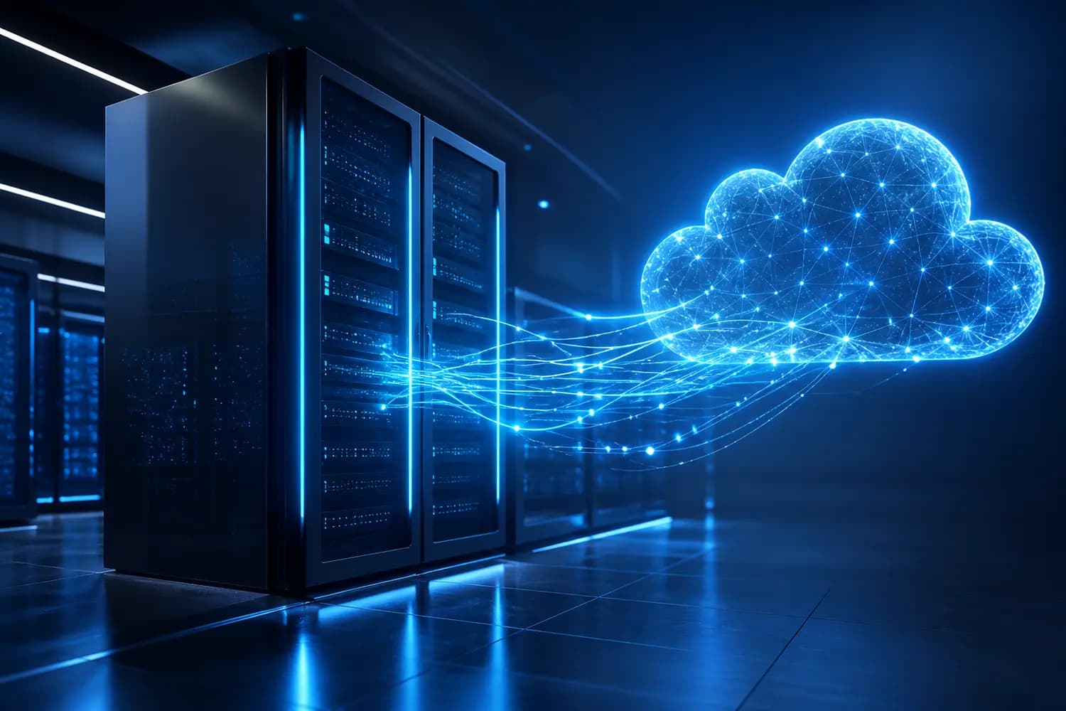 Representação visual do serviço Cloud Computing